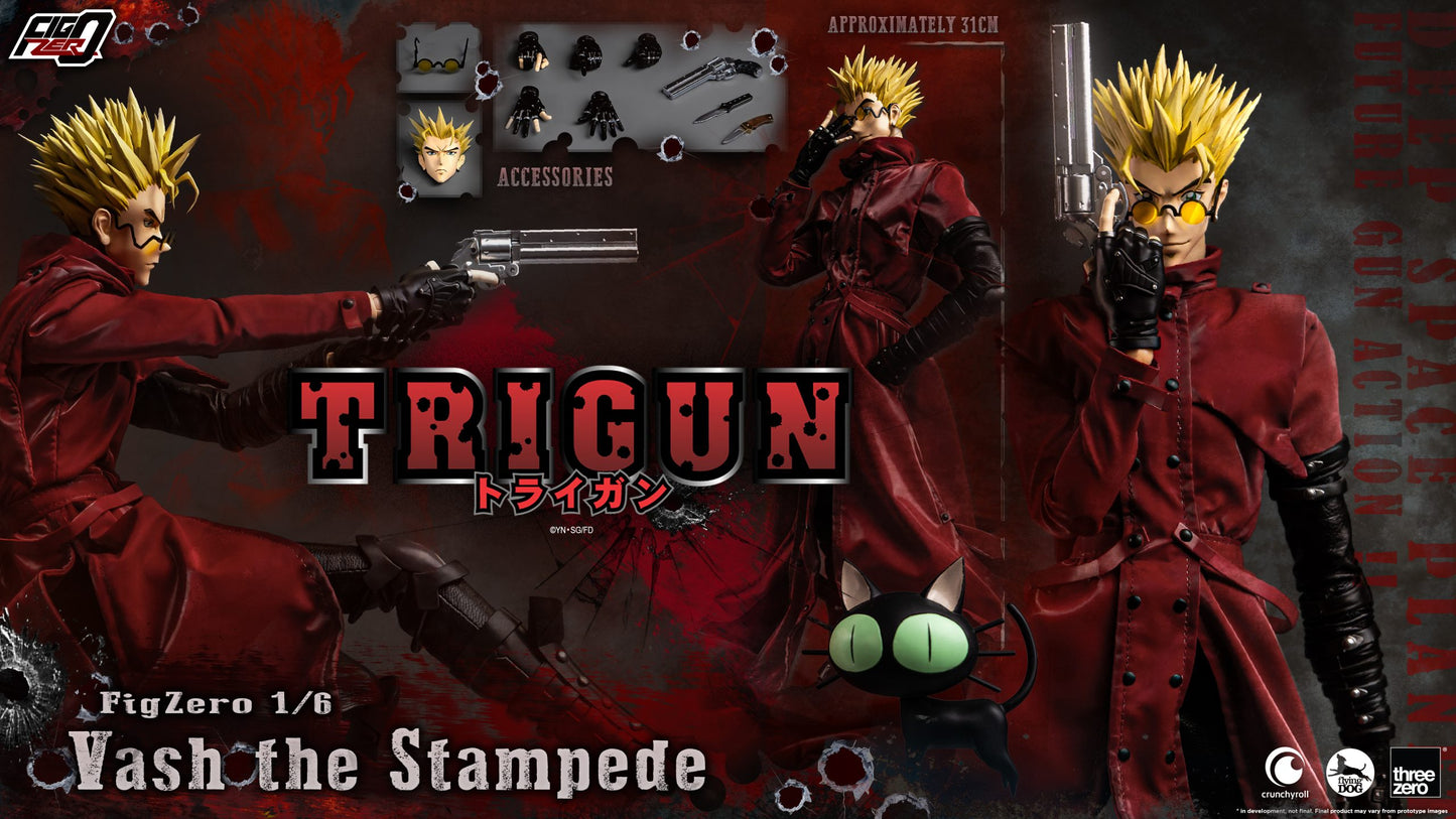 Preventa Figura Vash the Stampede - TRIGUN - FigZero marca Threezero 3Z0588 escala 1/6