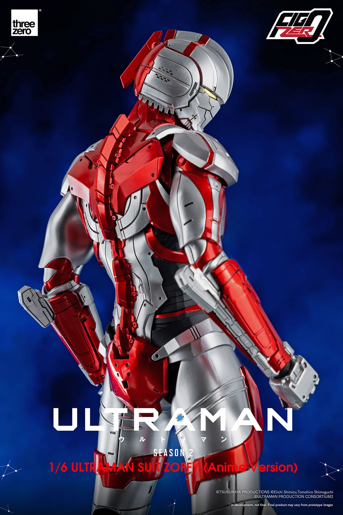 Pedido Figura Anime Ultraman Suit ZOFFY (Anime version) - ULTRAMAN (Anime Season 2) FigZero marca Threezero 3Z0213 escala 1/6