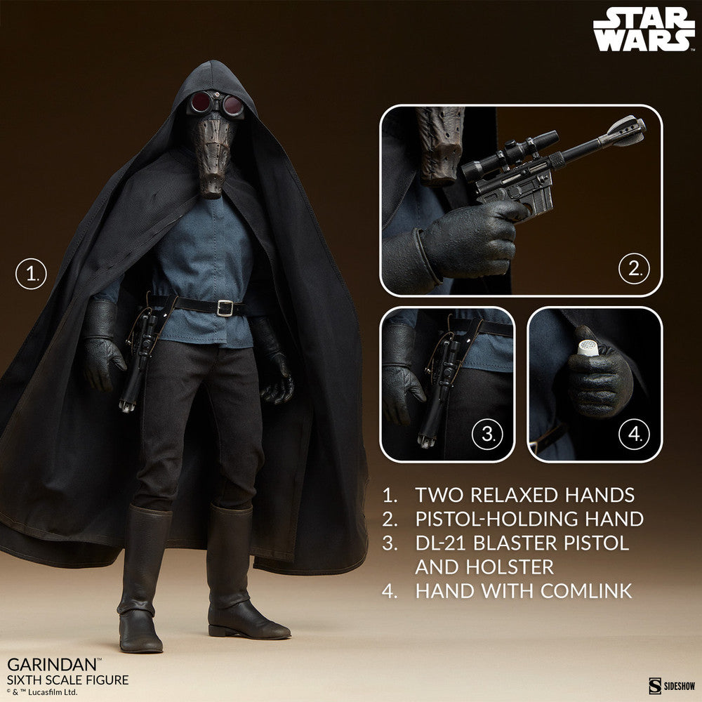 Preventa Figura Garindan ™ - Scum & Villainy - Star Wars: Episodio IV Una Nueva Esperanza ™ marca Sideshow Collectibles #100487 escala 1/6
