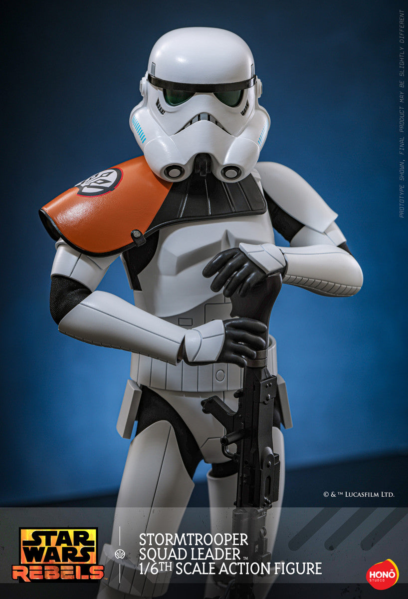 Preventa Figura Stormtrooper Squad Leader - Star Wars: Rebels marca HONO Studio HS09 escala 1/6