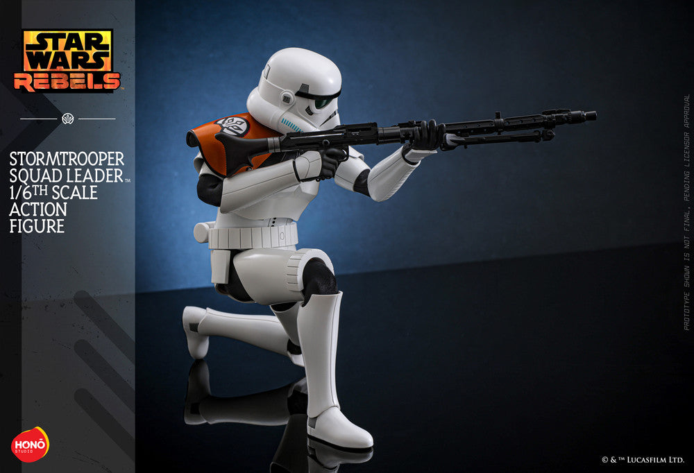 Preventa Figura Stormtrooper Squad Leader - Star Wars: Rebels marca HONO Studio HS09 escala 1/6