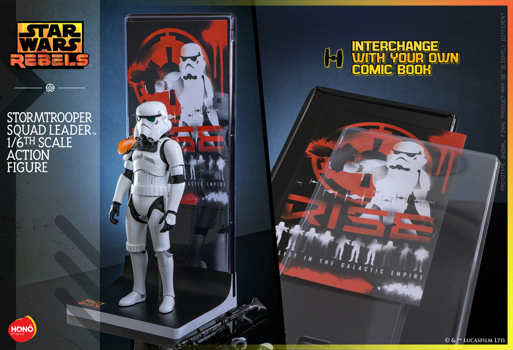Preventa Figura Stormtrooper Squad Leader - Star Wars: Rebels marca HONO Studio HS09 escala 1/6