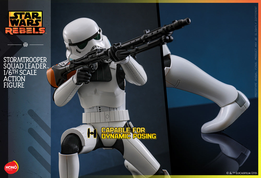Preventa Figura Stormtrooper Squad Leader - Star Wars: Rebels marca HONO Studio HS09 escala 1/6
