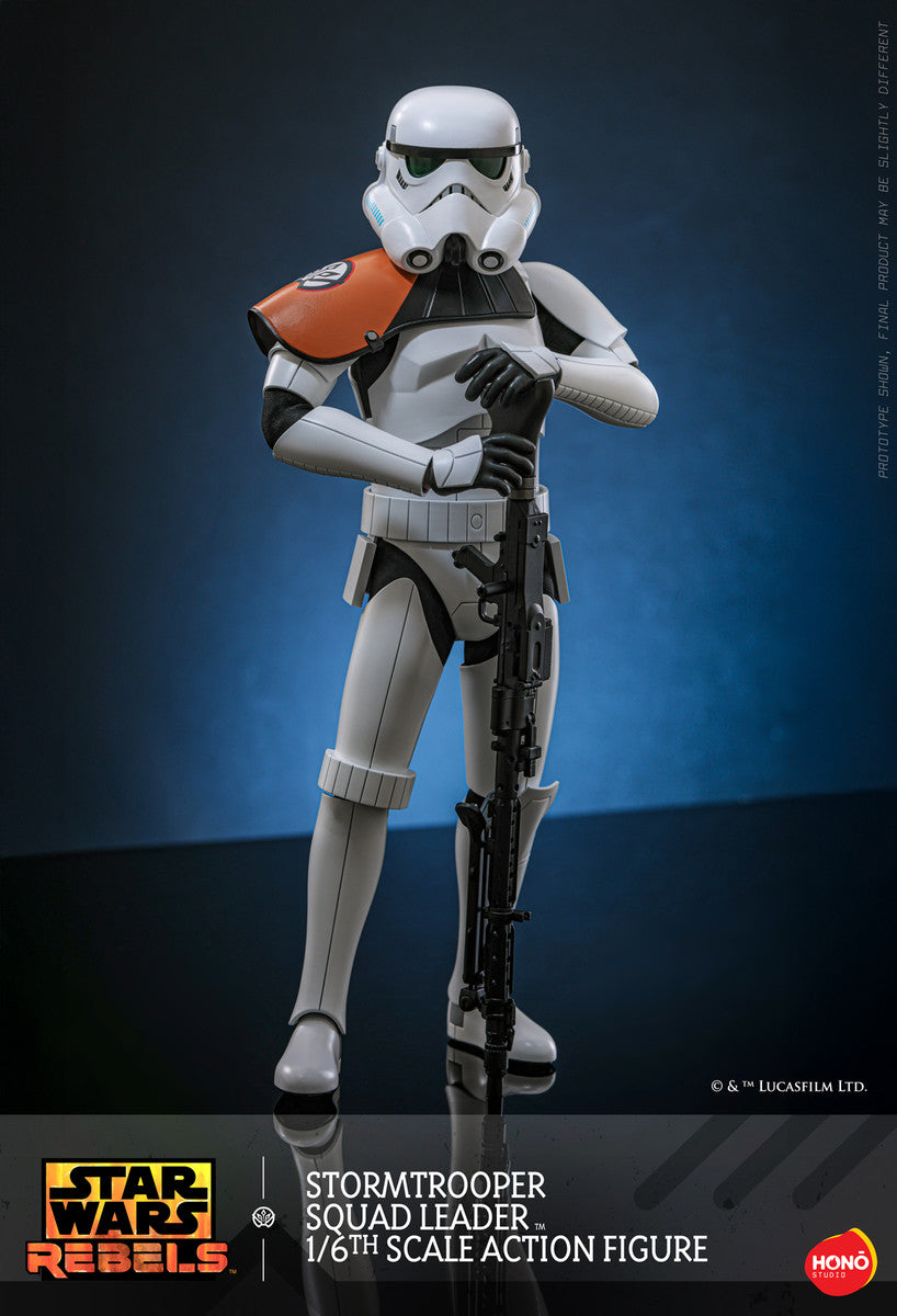 Preventa Figura Stormtrooper Squad Leader - Star Wars: Rebels marca HONO Studio HS09 escala 1/6