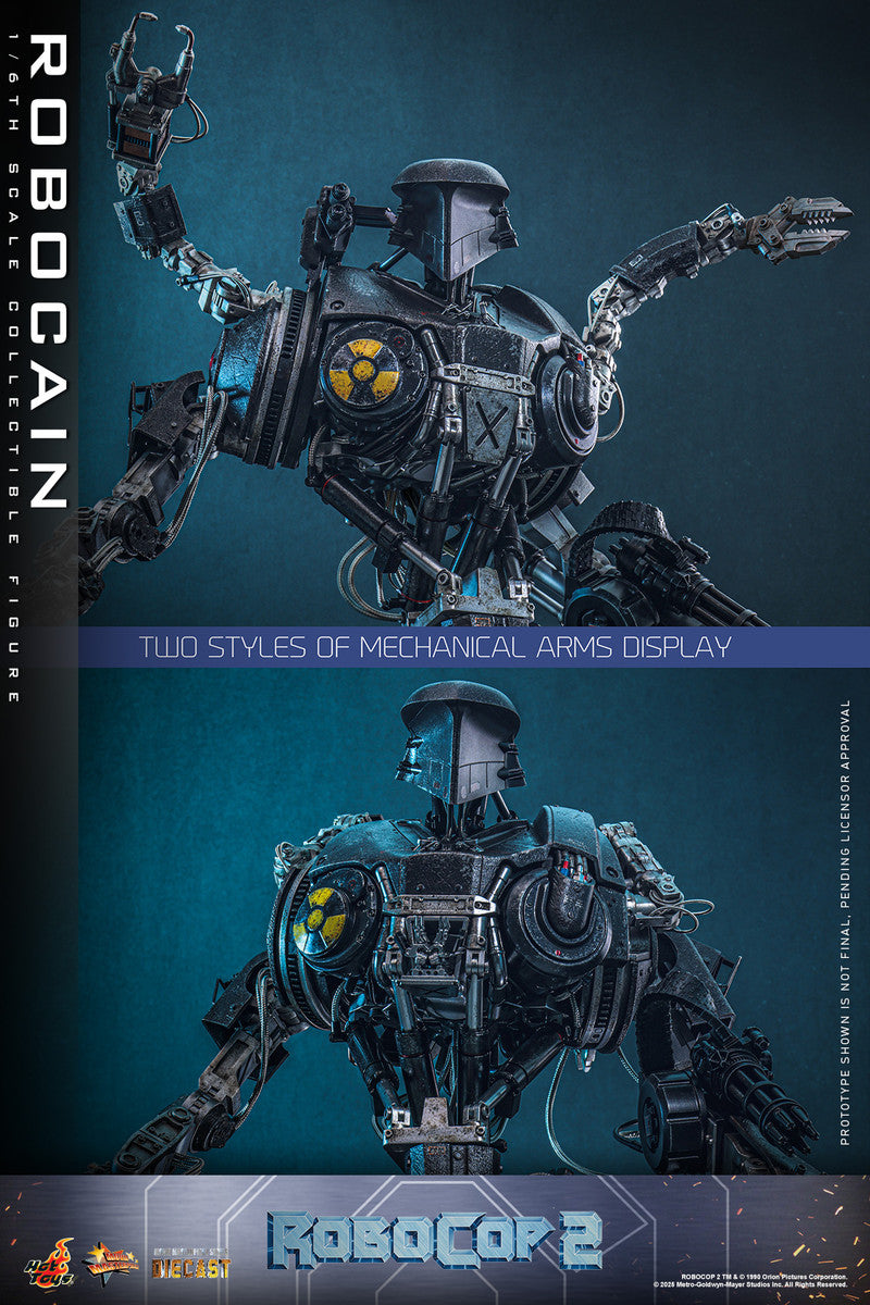 Preventa Figura RoboCain - RoboCop 2 marca Hot Toys MMS828D75 escala 1/6
