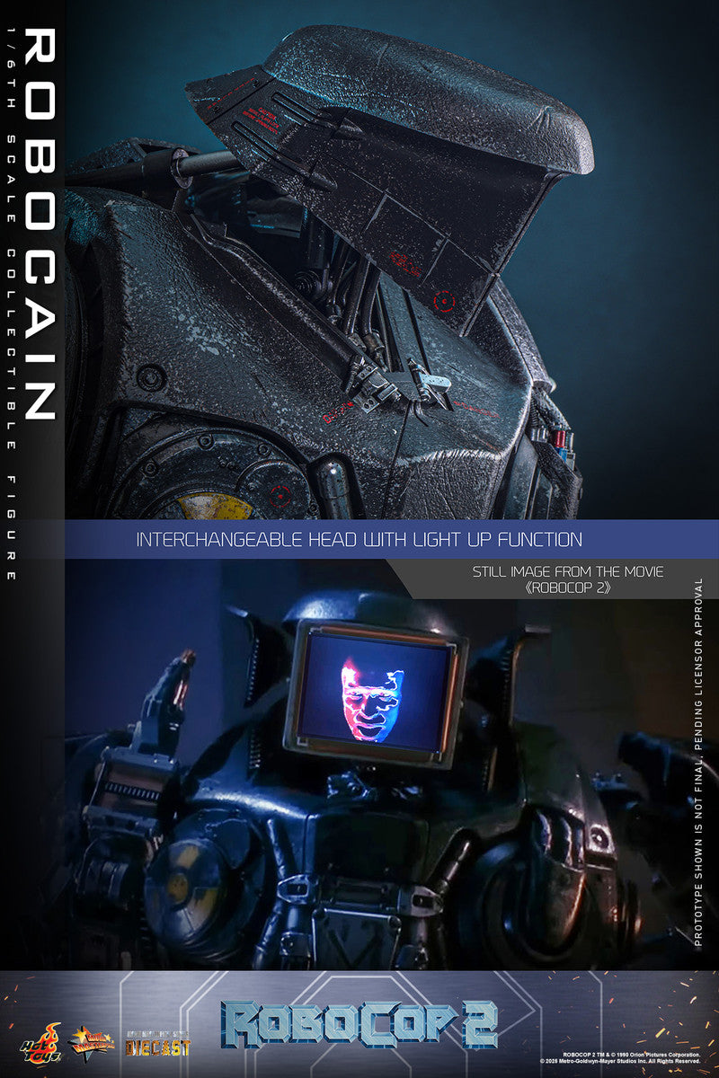 Preventa Figura RoboCain - RoboCop 2 marca Hot Toys MMS828D75 escala 1/6