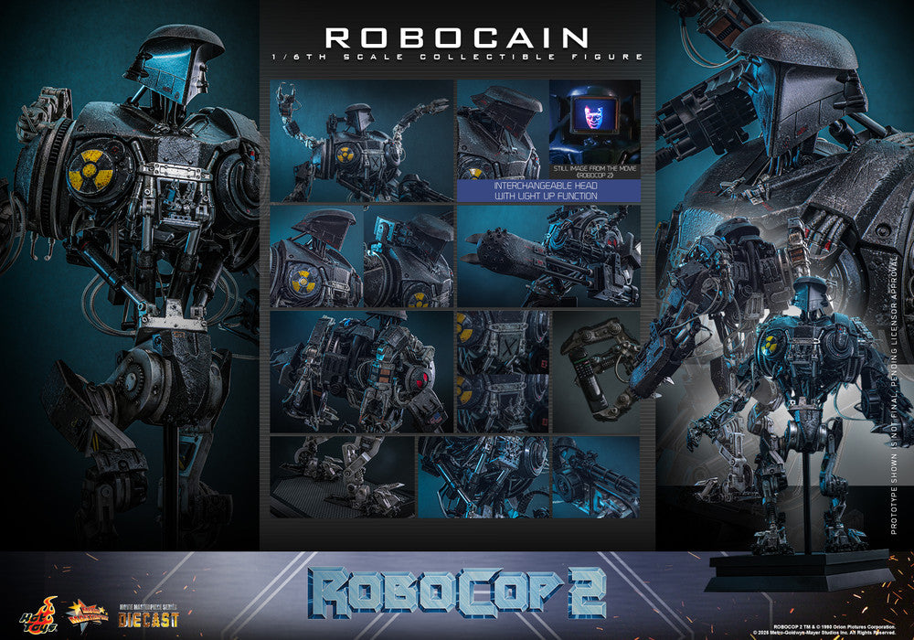 Preventa Figura RoboCain - RoboCop 2 marca Hot Toys MMS828D75 escala 1/6