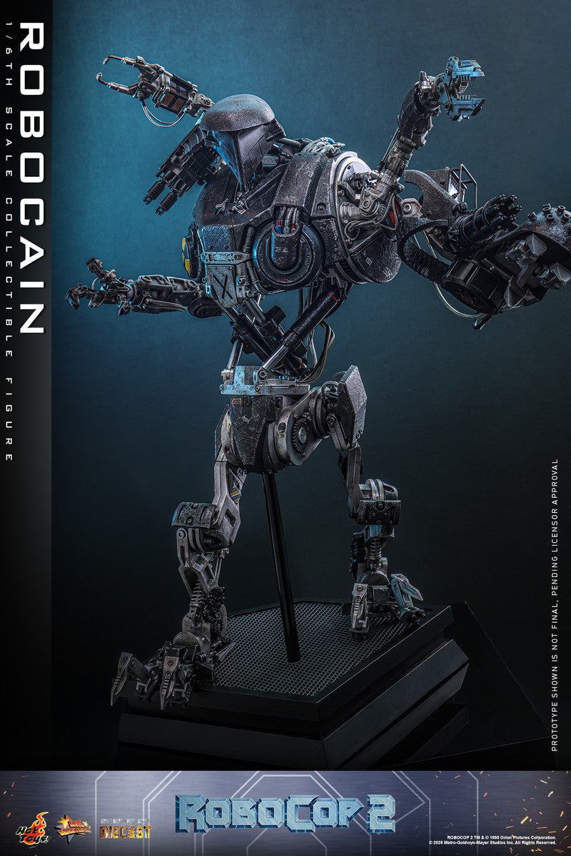 Preventa Figura RoboCain - RoboCop 2 marca Hot Toys MMS828D75 escala 1/6