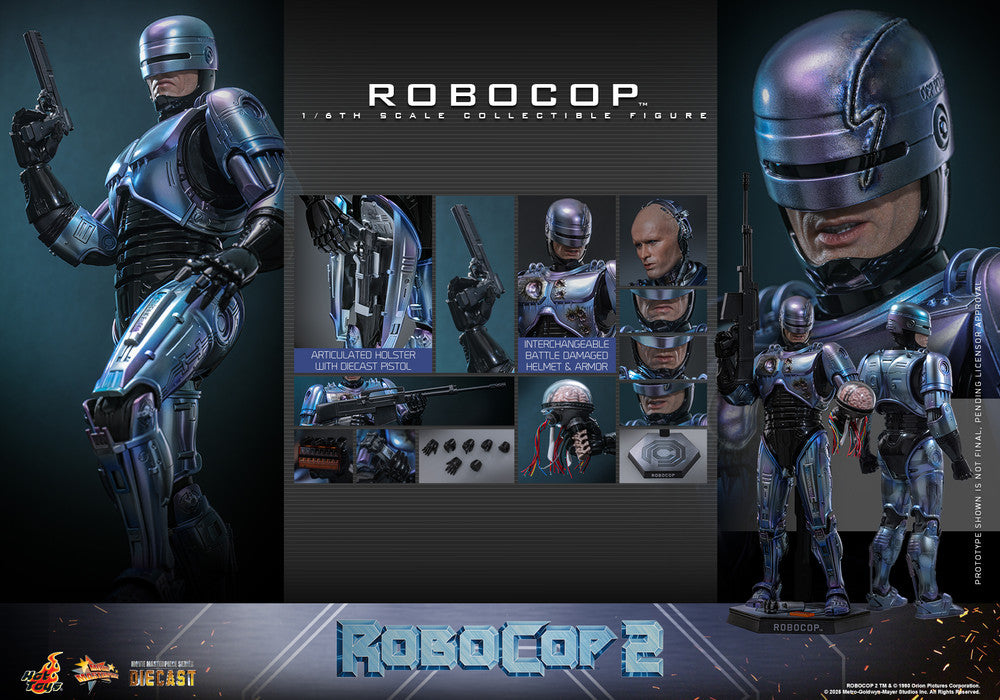 Preventa Figura RoboCop - RoboCop 2 marca Hot Toys MMS827D74 escala 1/6