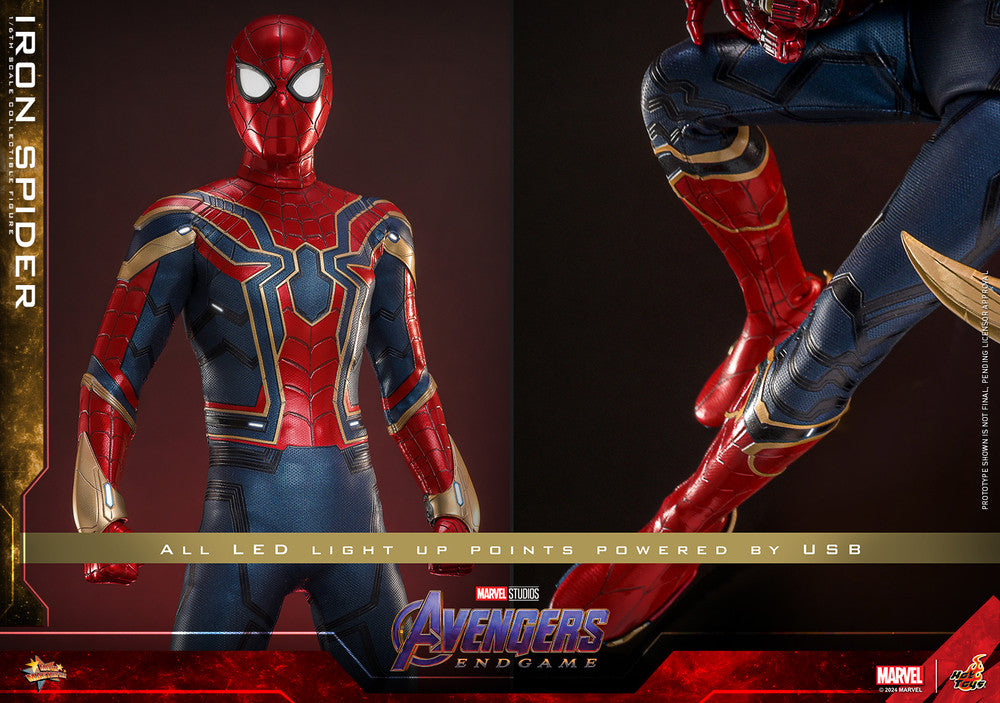 Preventa Figura Iron Spider - Avengers: Endgame marca Hot Toys MMS761 escala 1/6