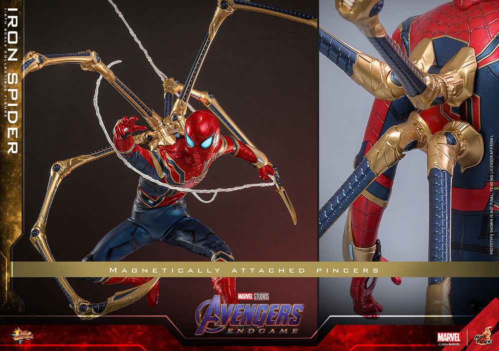 Preventa Figura Iron Spider - Avengers: Endgame marca Hot Toys MMS761 escala 1/6