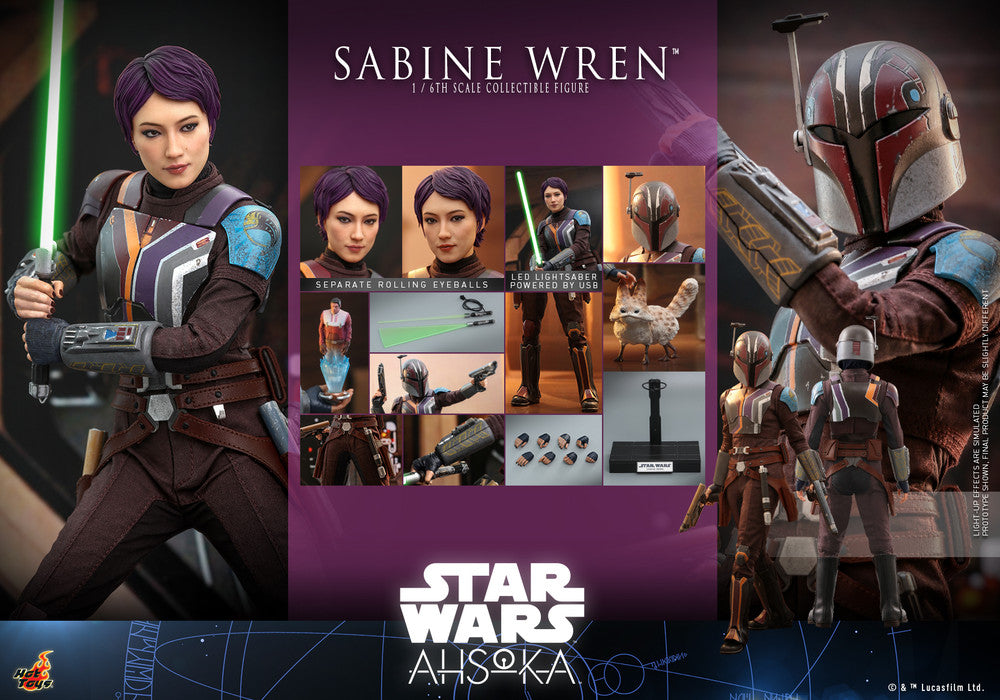 Preventa Figura Sabine Wren - Star Wars: Ahsoka ™ marca Hot Toys TMS111 escala 1/6