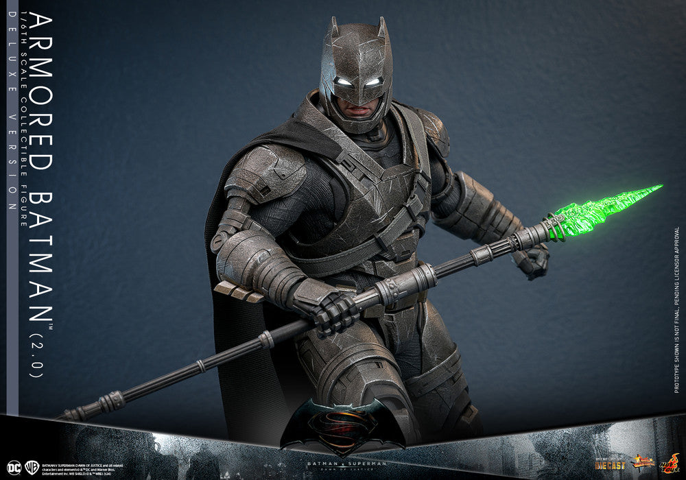 Preventa Figura Armored Batman (2.0) Deluxe version - Batman v Superman: Dawn of Justice™ marca Hot Toys MMS743 D63 escala 1/6