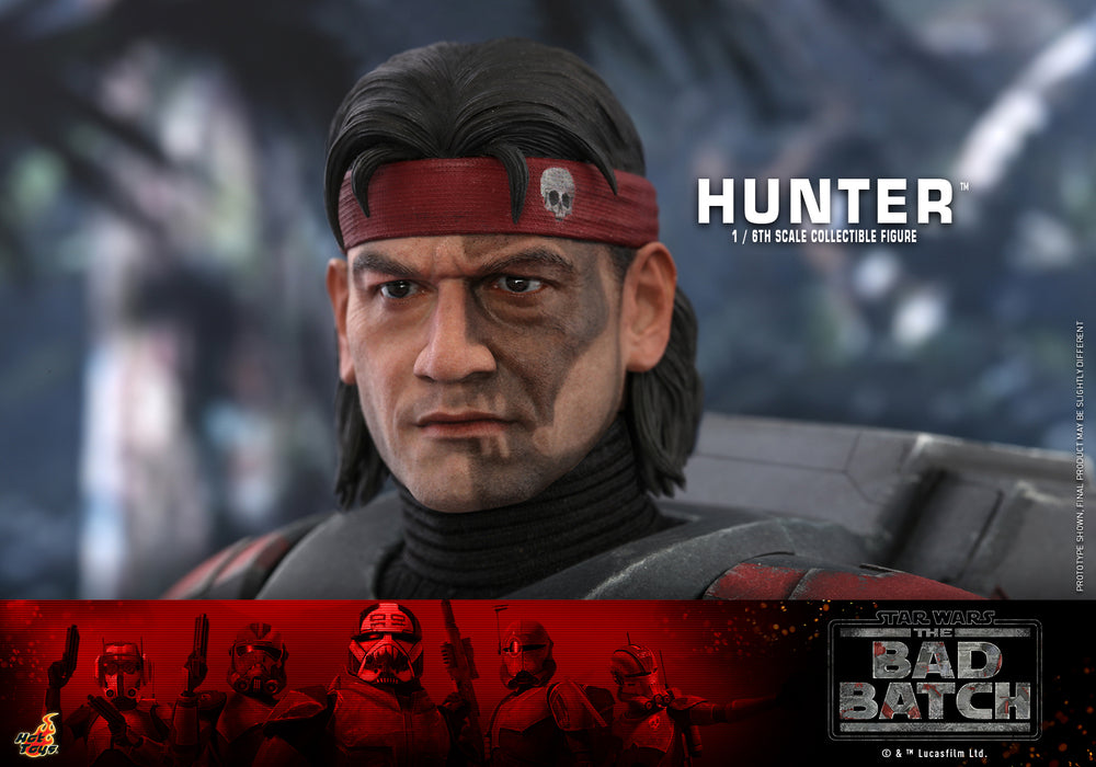 Pedido Figura Hunter™ Star Wars: The Bad Batch™ marca Hot Toys TMS050 escala 1/6