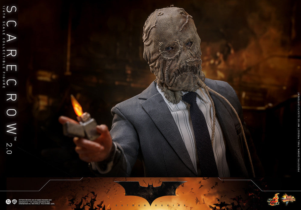 Preventa Figura Scarecrow (2.0) - Batman Begins marca Hot Toys MMS801 escala 1/6
