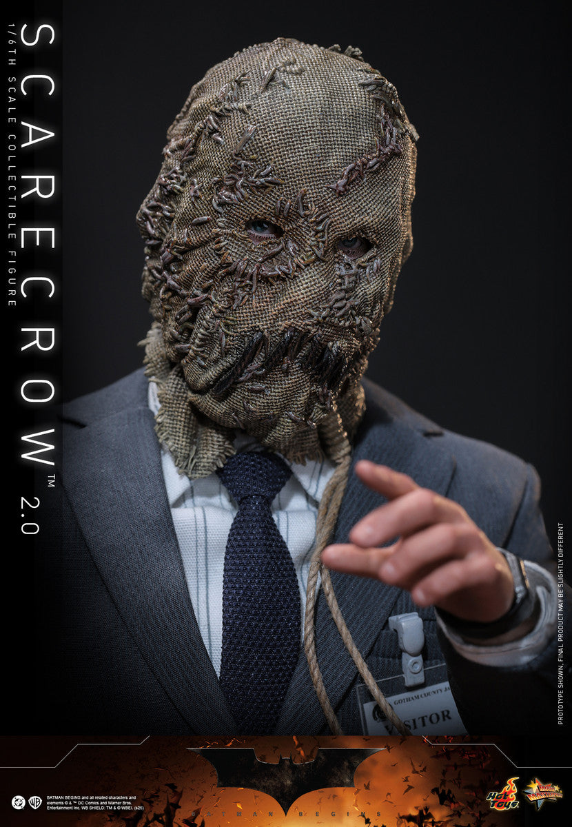 Preventa Figura Scarecrow (2.0) - Batman Begins marca Hot Toys MMS801 escala 1/6