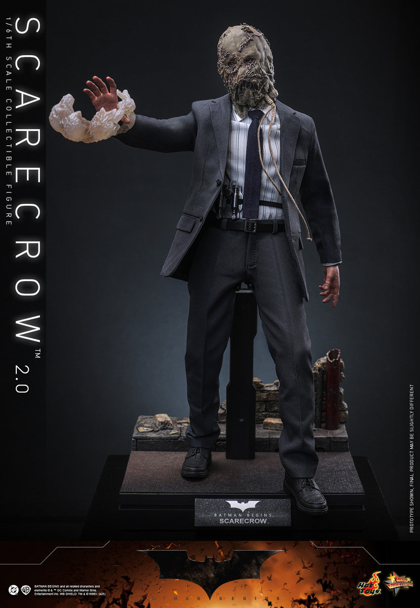 Preventa Figura Scarecrow (2.0) - Batman Begins marca Hot Toys MMS801 escala 1/6