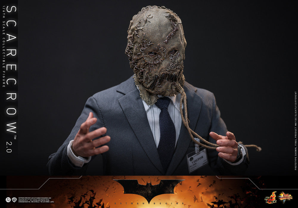 Preventa Figura Scarecrow (2.0) - Batman Begins marca Hot Toys MMS801 escala 1/6