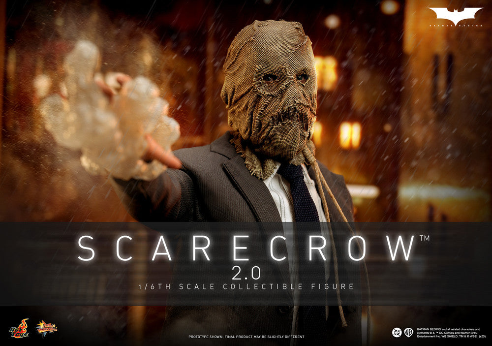 Preventa Figura Scarecrow (2.0) - Batman Begins marca Hot Toys MMS801 escala 1/6