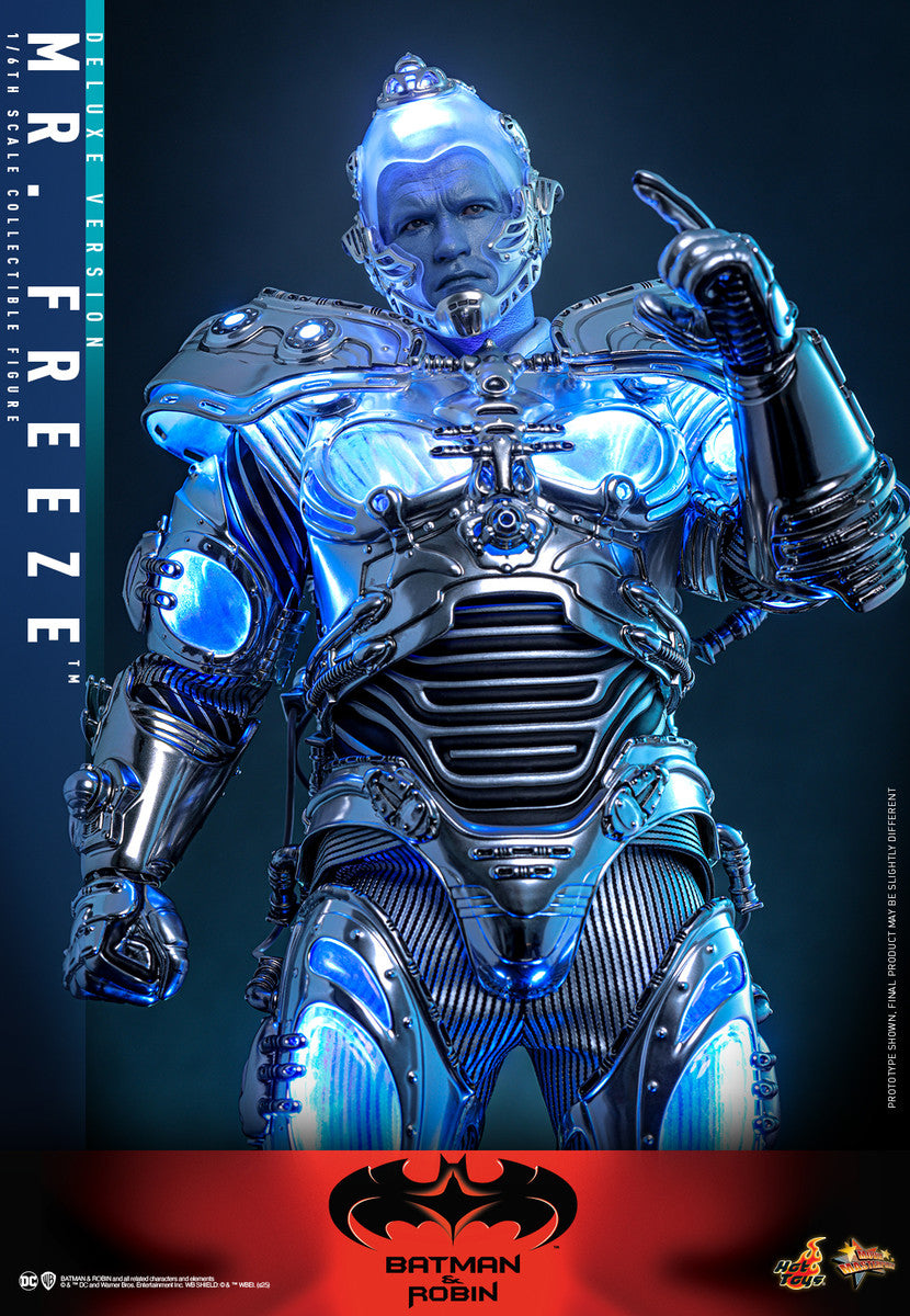 Preventa Figura Mr. Freeze (DELUXE version) - Batman & Robin marca Hot Toys MMS800 escala 1/6