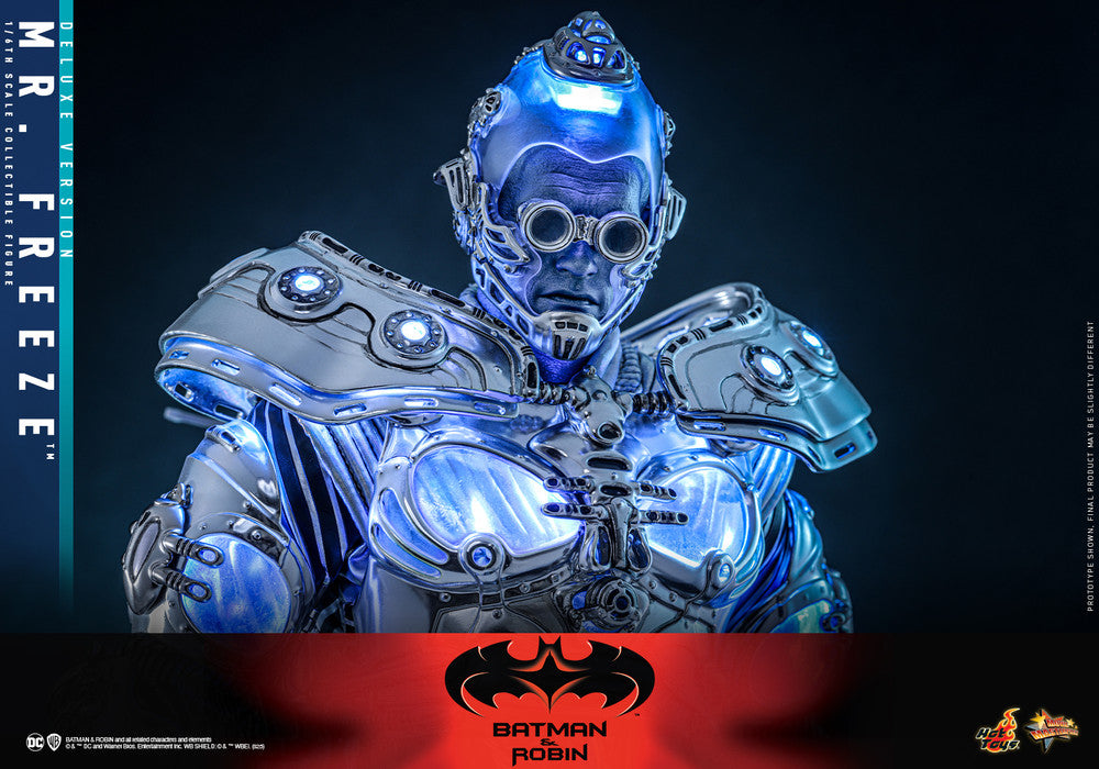 Preventa Figura Mr. Freeze (DELUXE version) - Batman & Robin marca Hot Toys MMS800 escala 1/6