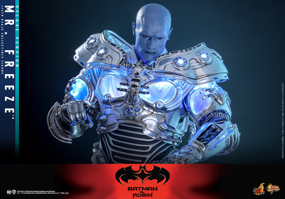 Preventa Figura Mr. Freeze (DELUXE version) - Batman & Robin marca Hot Toys MMS800 escala 1/6
