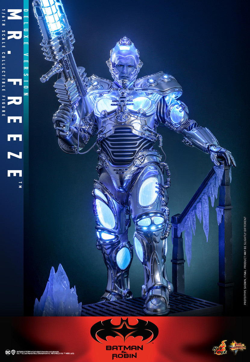 Preventa Figura Mr. Freeze (DELUXE version) - Batman & Robin marca Hot Toys MMS800 escala 1/6