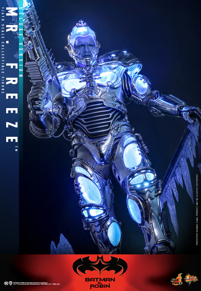Preventa Figura Mr. Freeze (DELUXE version) - Batman & Robin marca Hot Toys MMS800 escala 1/6
