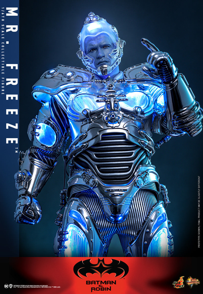 Preventa Figura Mr. Freeze - Batman & Robin marca Hot Toys MMS799 escala 1/6