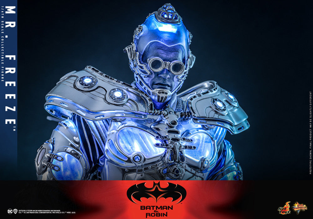 Preventa Figura Mr. Freeze - Batman & Robin marca Hot Toys MMS799 escala 1/6