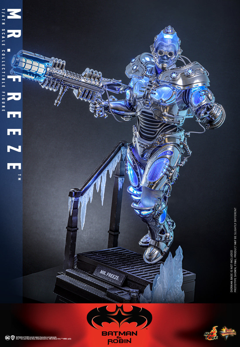 Preventa Figura Mr. Freeze - Batman & Robin marca Hot Toys MMS799 escala 1/6