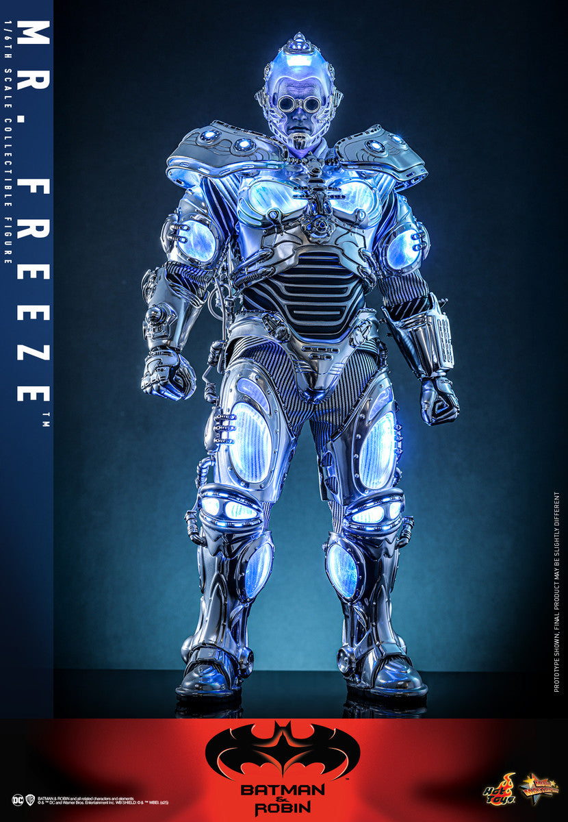 Preventa Figura Mr. Freeze - Batman & Robin marca Hot Toys MMS799 escala 1/6