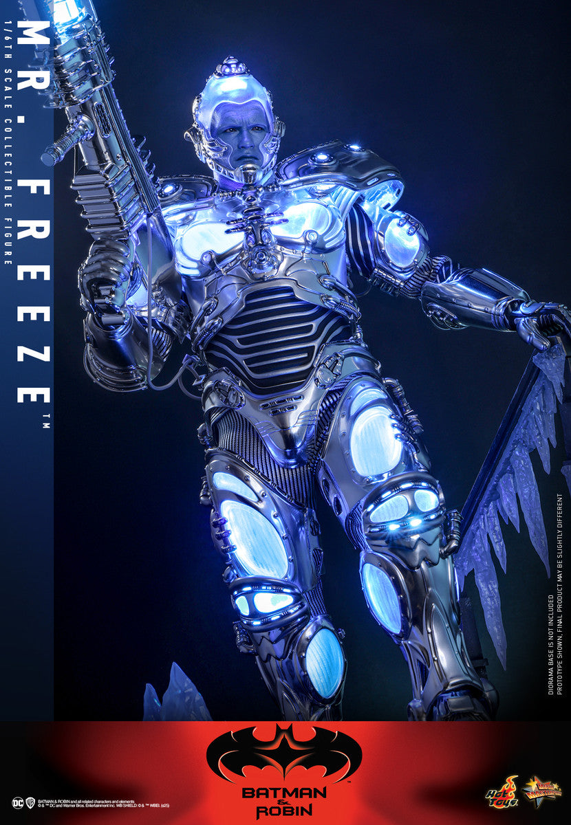 Preventa Figura Mr. Freeze - Batman & Robin marca Hot Toys MMS799 escala 1/6
