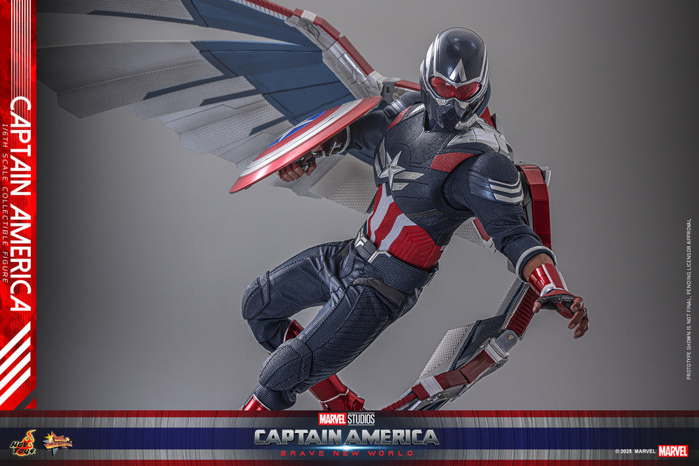 Preventa Figura Captain America - Brave New World marca Hot Toys MMS779 escala 1/6