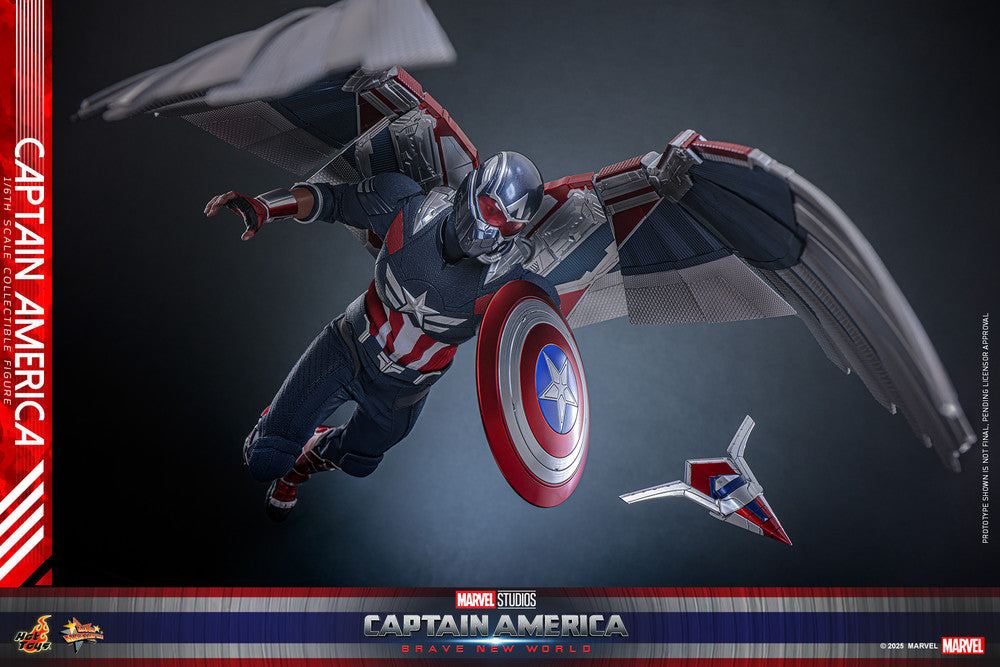 Preventa Figura Captain America - Brave New World marca Hot Toys MMS779 escala 1/6