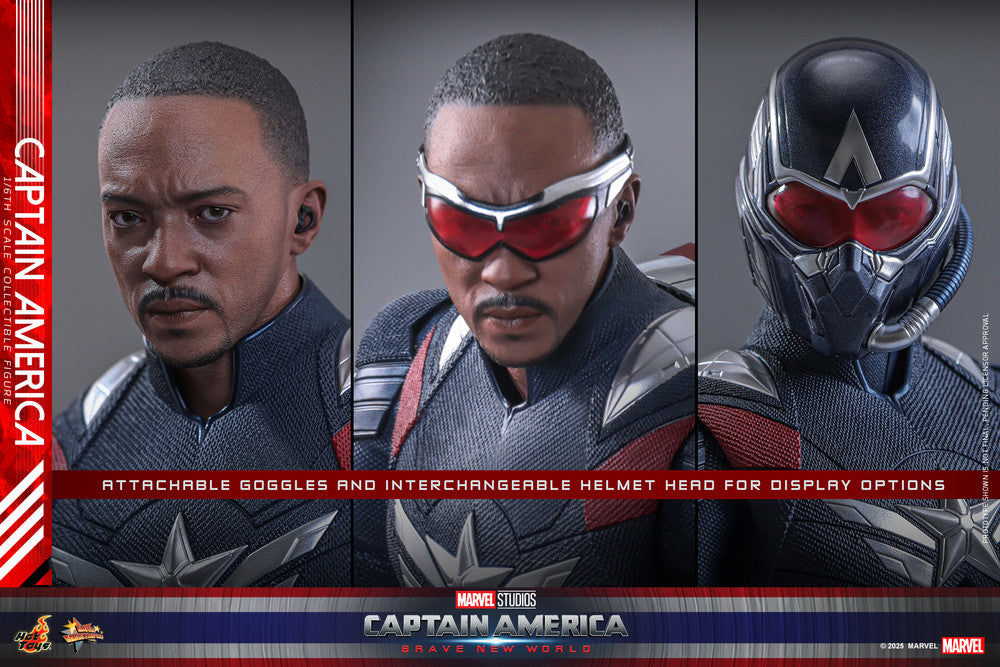 Preventa Figura Captain America - Brave New World marca Hot Toys MMS779 escala 1/6