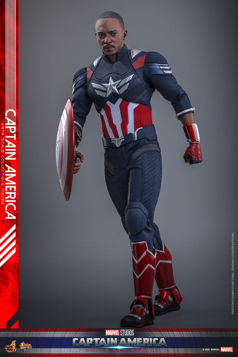 Preventa Figura Captain America - Brave New World marca Hot Toys MMS779 escala 1/6