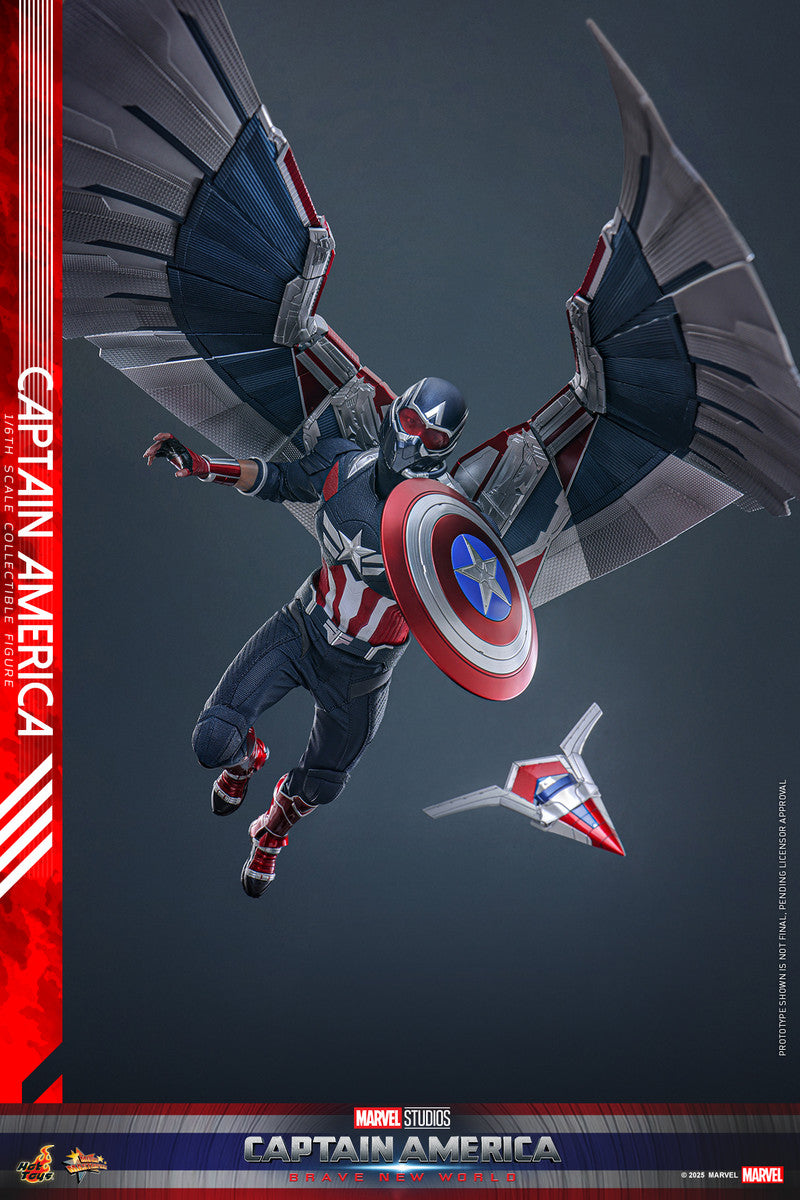 Preventa Figura Captain America - Brave New World marca Hot Toys MMS779 escala 1/6