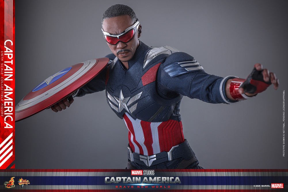 Preventa Figura Captain America - Brave New World marca Hot Toys MMS779 escala 1/6