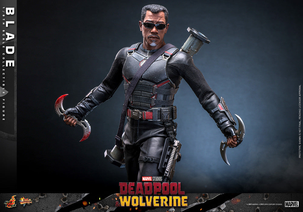Preventa Figura Blade - Deadpool & Wolverine marca Hot Toys MMS791 escala 1/6