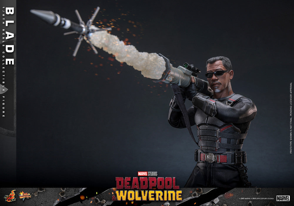 Preventa Figura Blade - Deadpool & Wolverine marca Hot Toys MMS791 escala 1/6