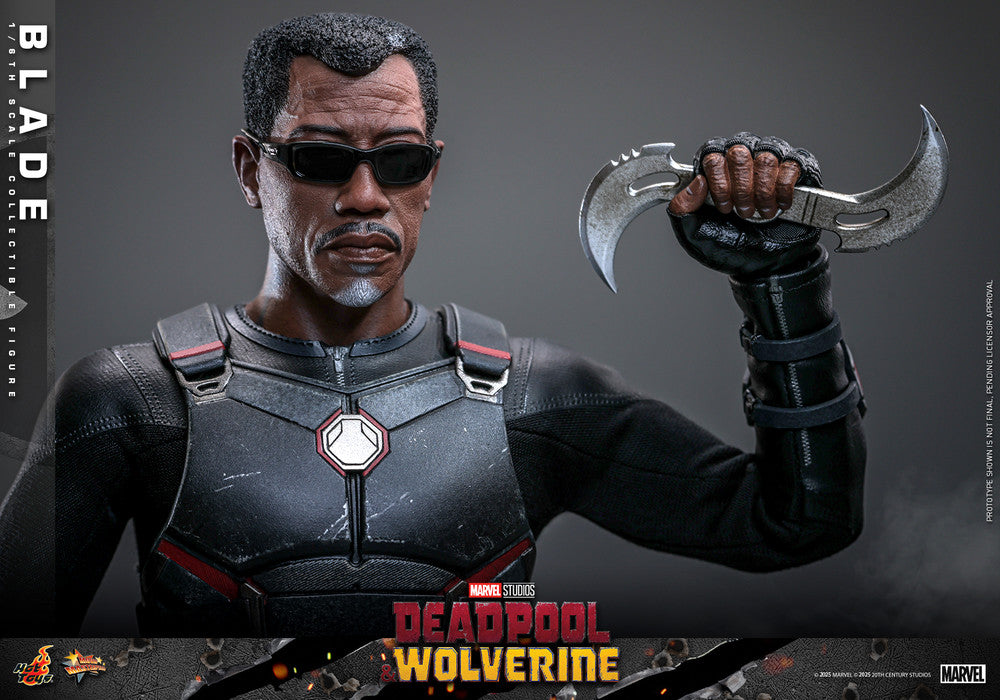 Preventa Figura Blade - Deadpool & Wolverine marca Hot Toys MMS791 escala 1/6
