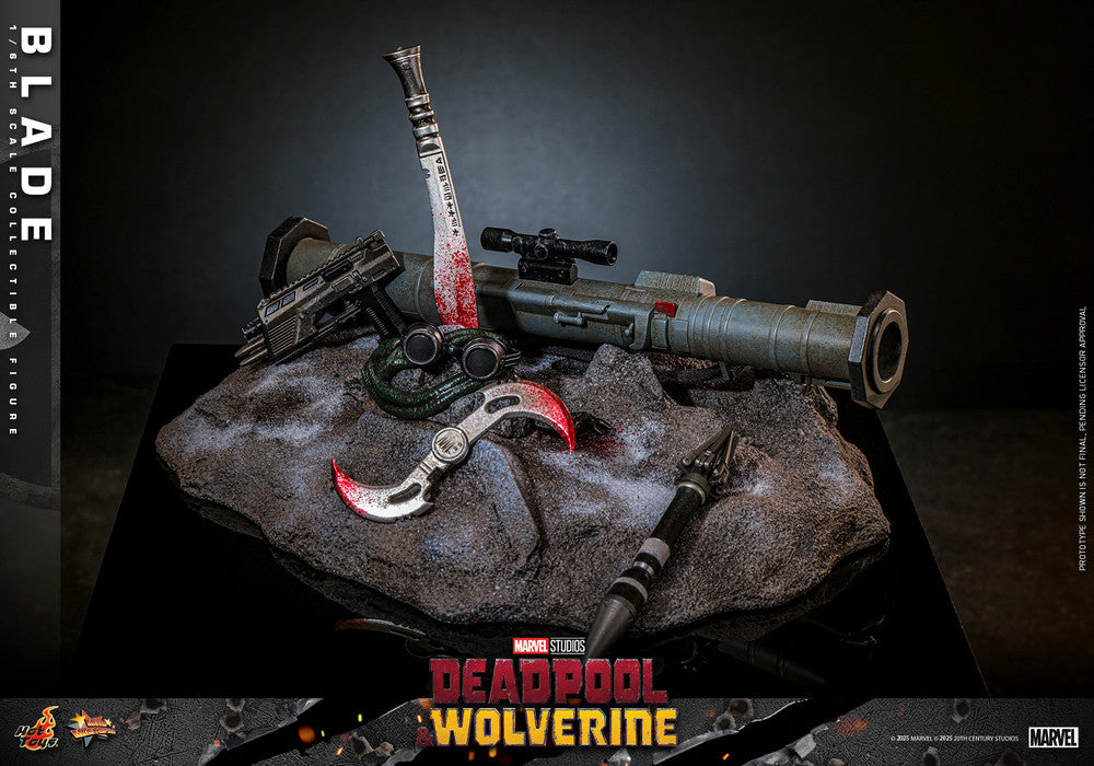 Preventa Figura Blade - Deadpool & Wolverine marca Hot Toys MMS791 escala 1/6