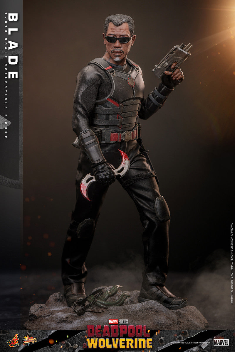 Preventa Figura Blade - Deadpool & Wolverine marca Hot Toys MMS791 escala 1/6