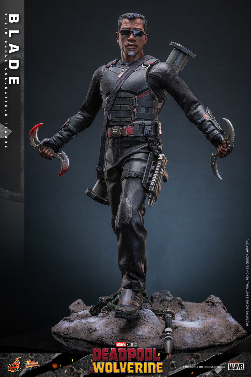Preventa Figura Blade - Deadpool & Wolverine marca Hot Toys MMS791 escala 1/6