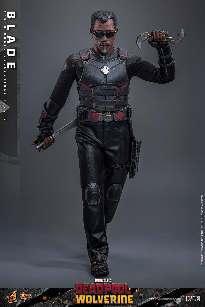 Preventa Figura Blade - Deadpool & Wolverine marca Hot Toys MMS791 escala 1/6