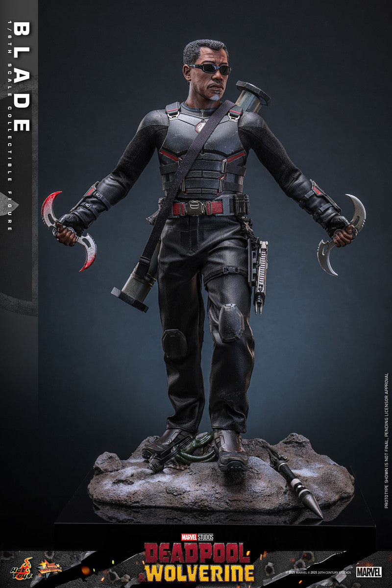 Preventa Figura Blade - Deadpool & Wolverine marca Hot Toys MMS791 escala 1/6