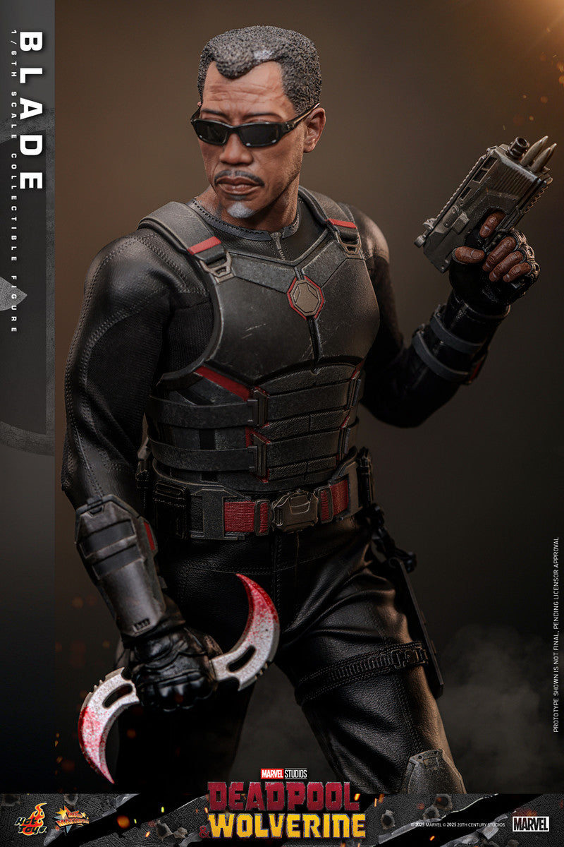 Preventa Figura Blade - Deadpool & Wolverine marca Hot Toys MMS791 escala 1/6