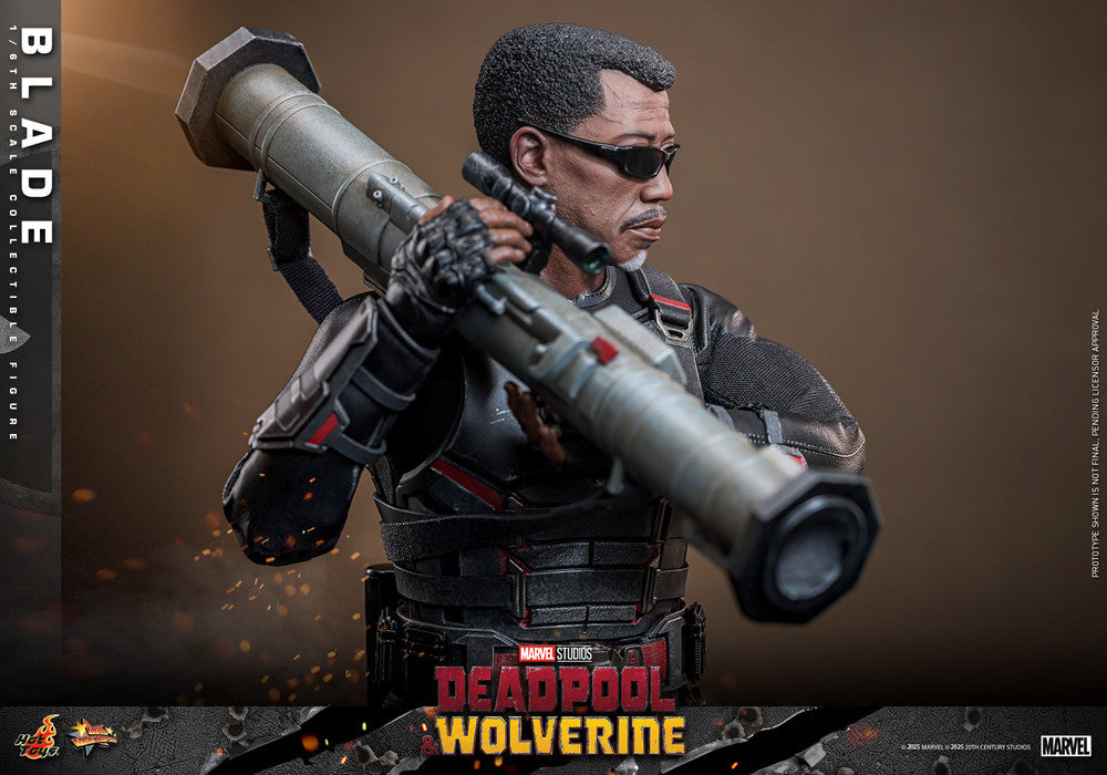 Preventa Figura Blade - Deadpool & Wolverine marca Hot Toys MMS791 escala 1/6