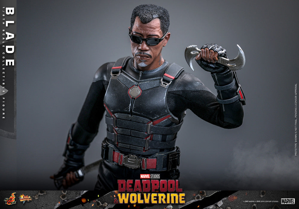 Preventa Figura Blade - Deadpool & Wolverine marca Hot Toys MMS791 escala 1/6